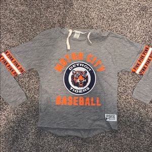 Victoria Secret PINK Detroit tigers sweatshirt